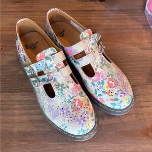 Dr. Martens Women’s Floral Mary Jane Shoes - Multicolor